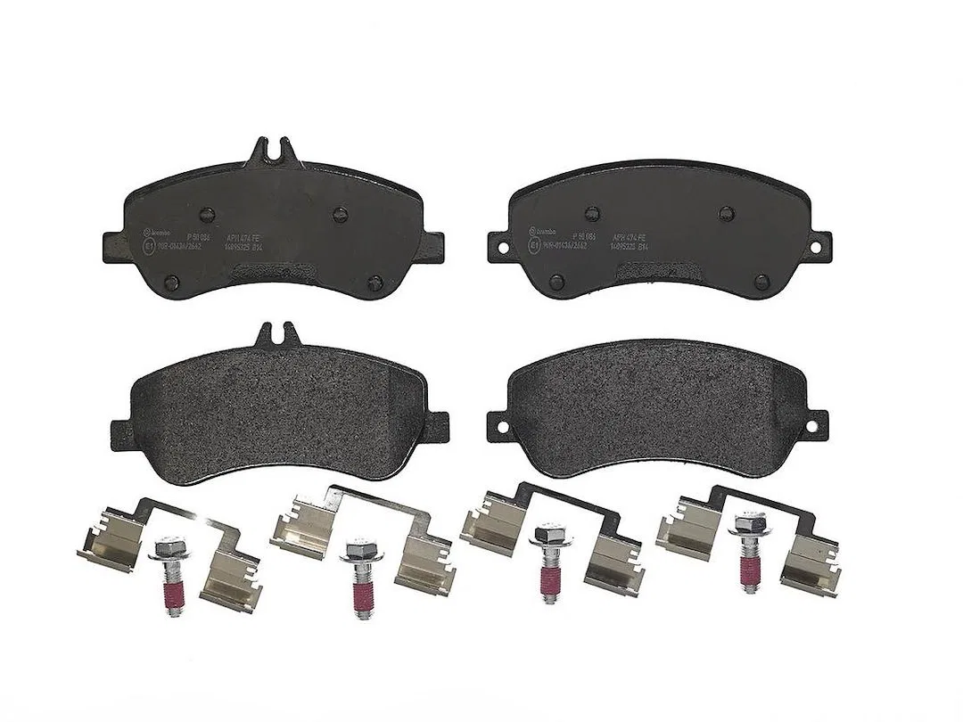 P50086 – BREMBO Brake Pad, FMSI Number D1406-8514 Low-Metallic Set Of 4 With Hardware